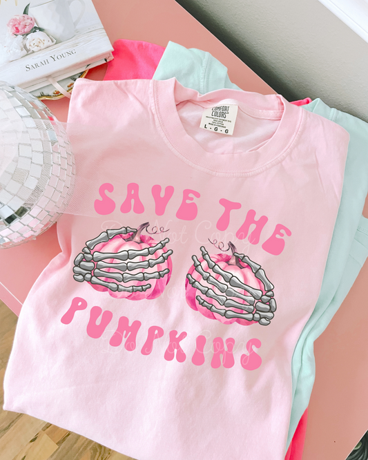 Save The Pumpkins DTF Graphics