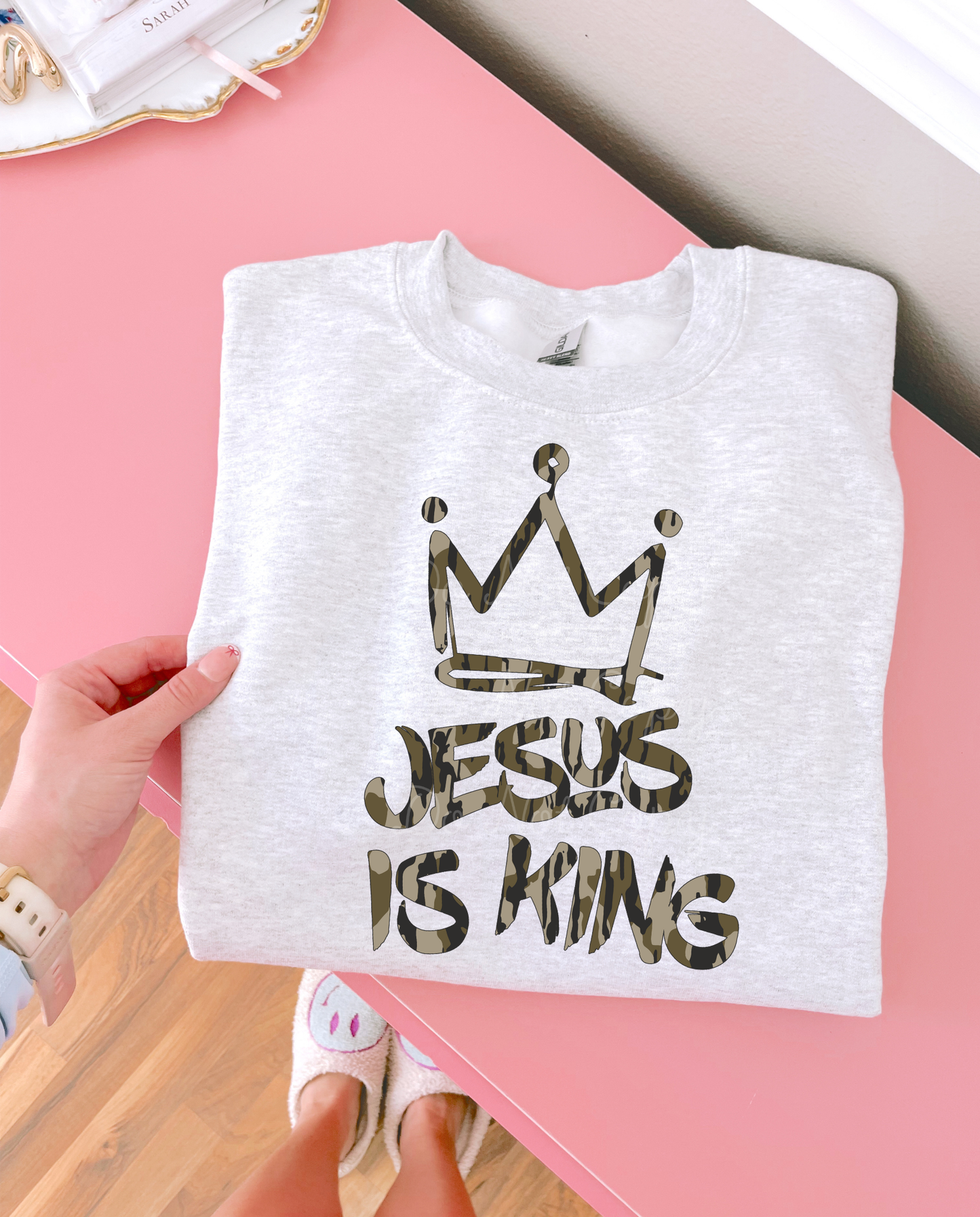 Jesus Is King DTF Graphics
