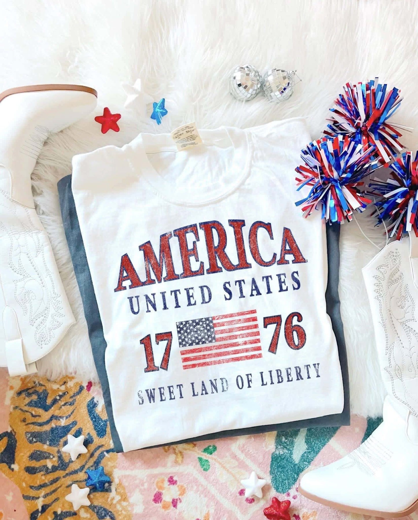 America United States 1776 DTF Graphics