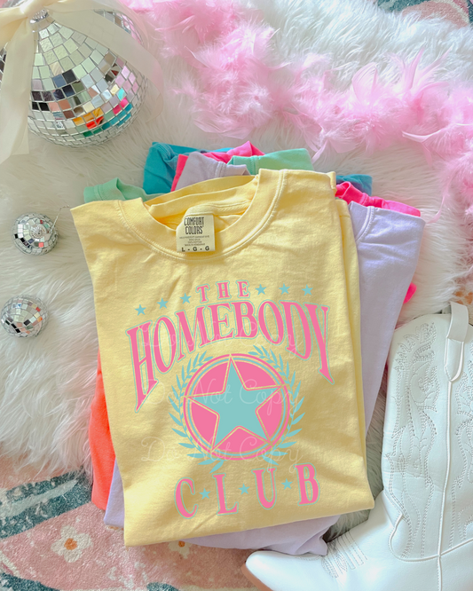 The Homebody Club DTF Graphics