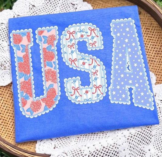 USA Lace DTF Graphics