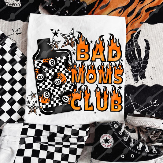 Bad Moms Club Vape DTF Graphics