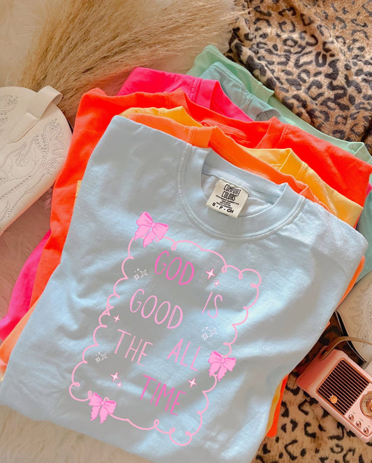 God Is Good All The Time DTF Graphics