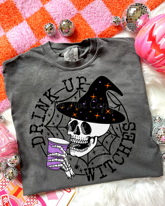 Drink Up Witches DTF Graphics