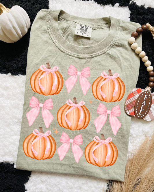 Pumpkin Coquette DTF Graphics