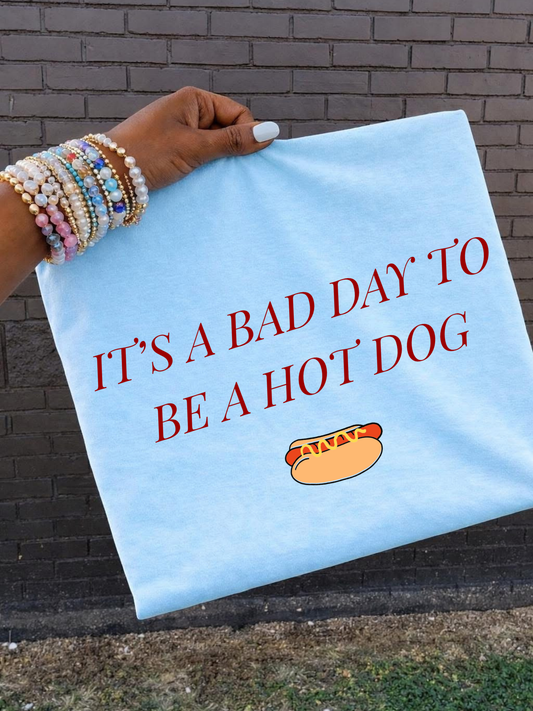 Bad Day To Be A Hot Dog DTF Graphics