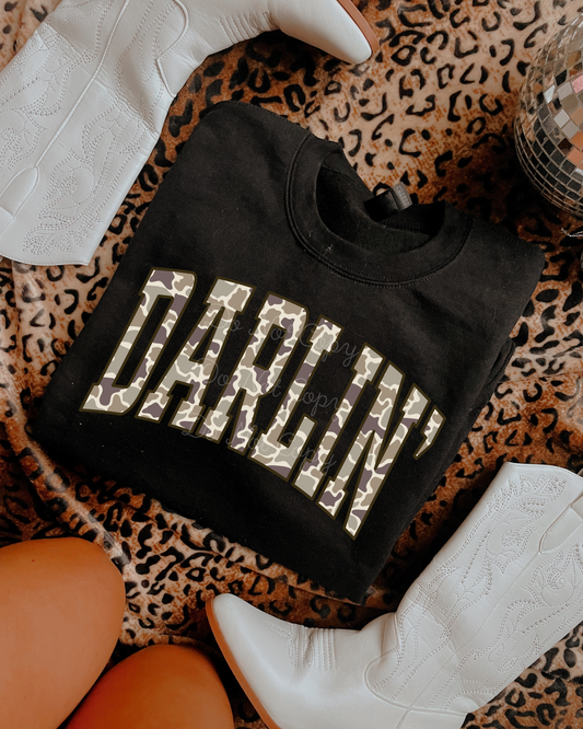 Camo Darlin’ DTF Graphics