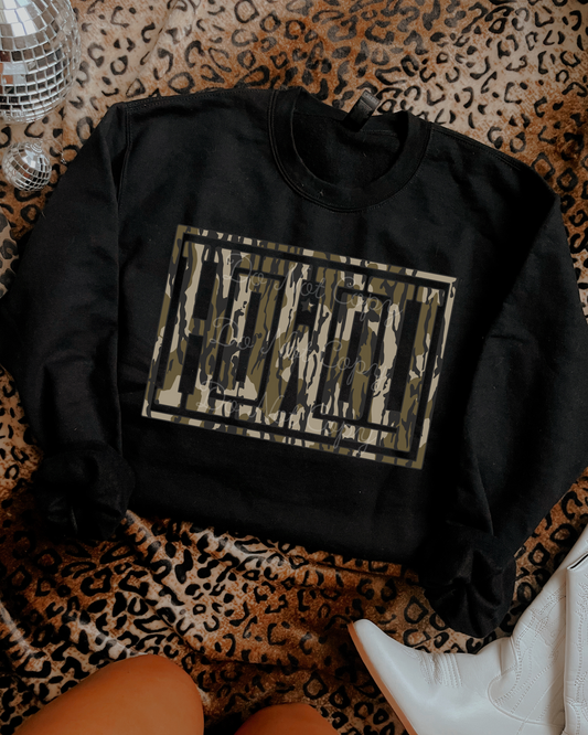 Camo Howdy DTF Graphics