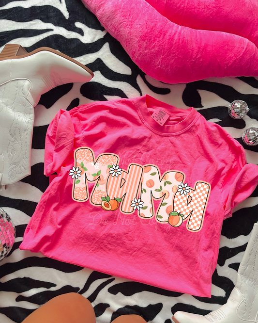 Peach Mama DTF Graphics