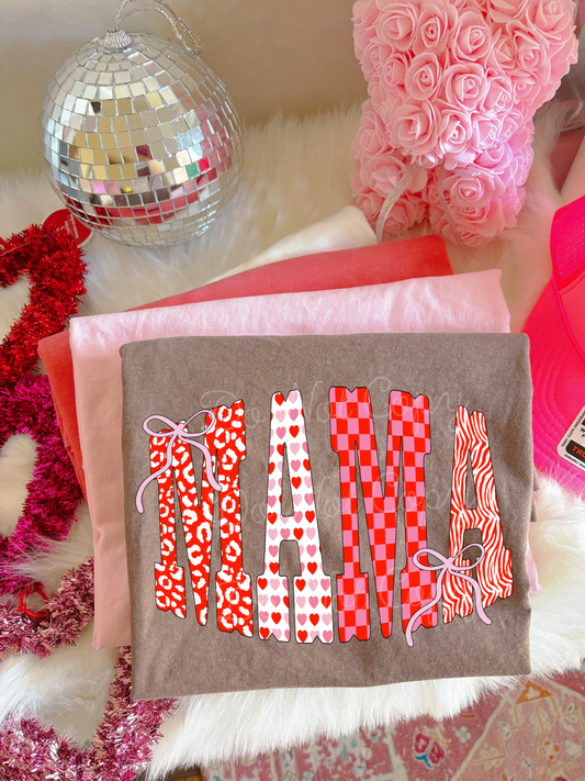 Valentine’s Mama DTF Graphics