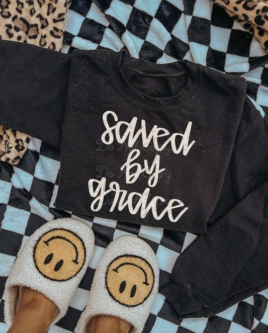 Saved By Grace DTF Graphics