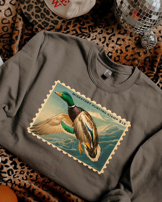 Migratory Hunting Stamp DTF Graphics