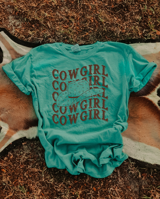 Cowgirl Western DTF Graphics