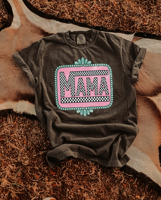 Mama Western DTF Graphics