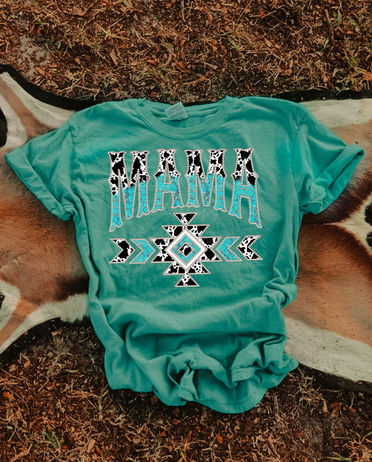 Mama Western DTF Graphics