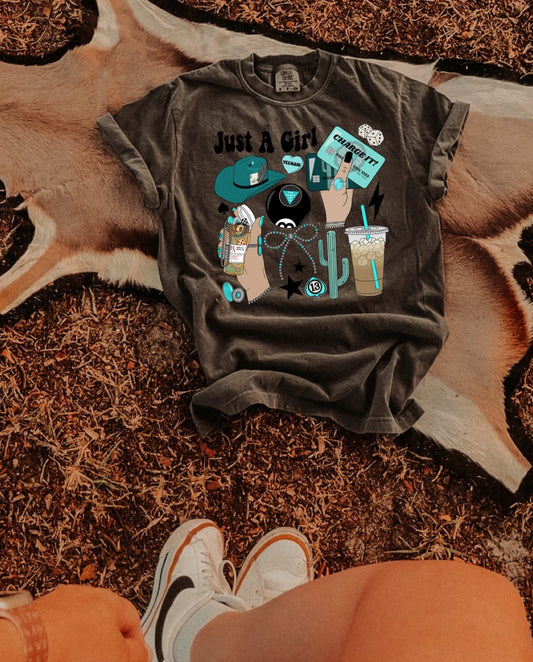 I’m Just A Girl DTF Graphics