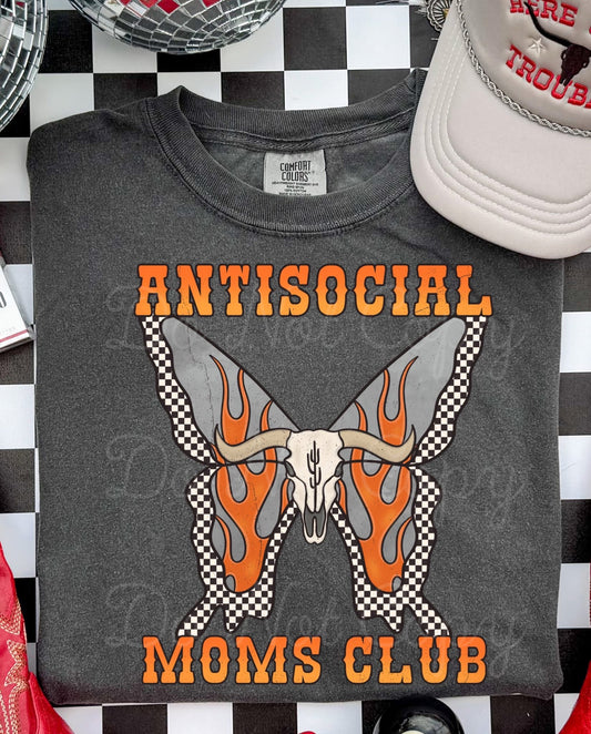 Anti Social Moms Club DTF Graphics