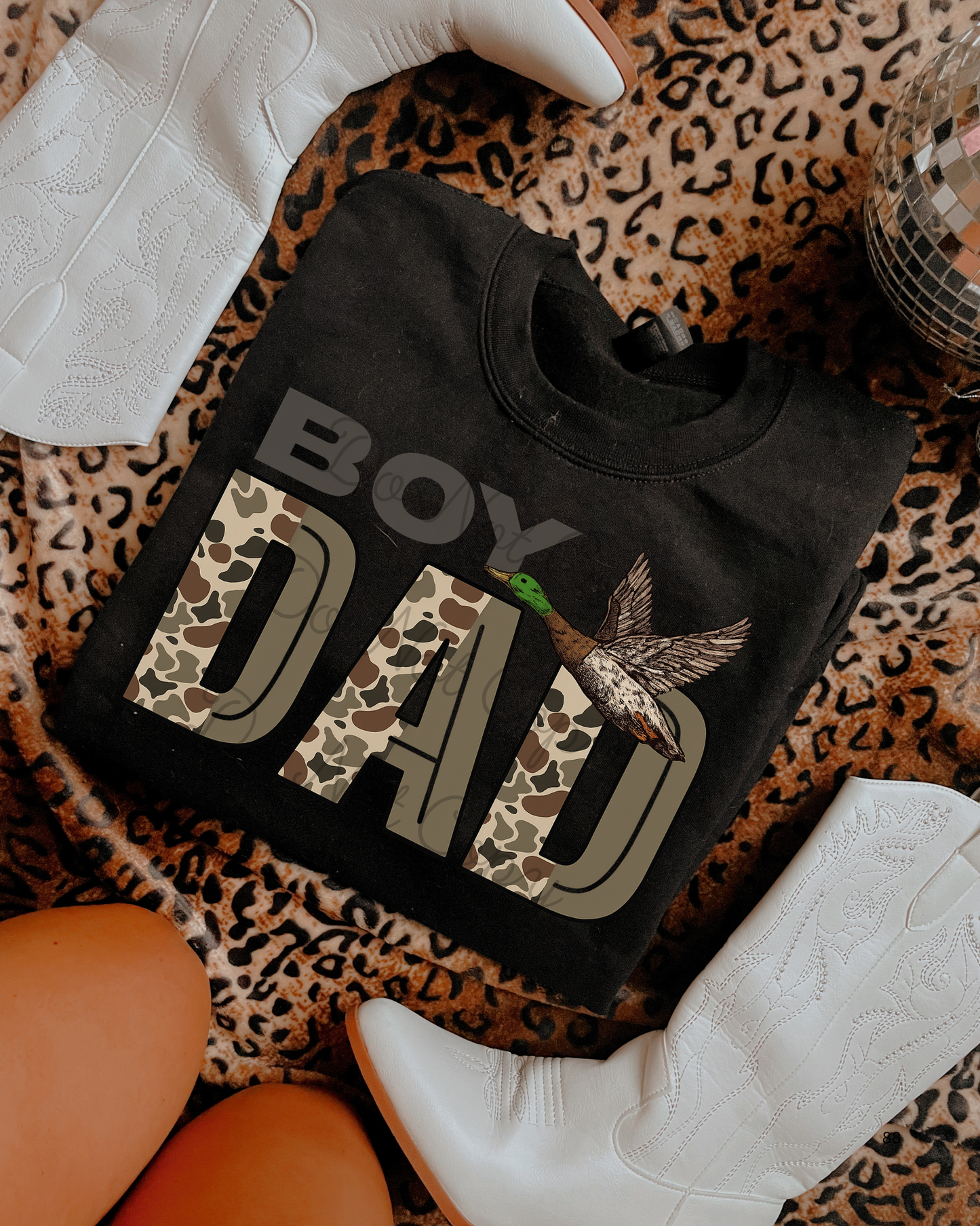 Camo Boy Dad DTF Graphics
