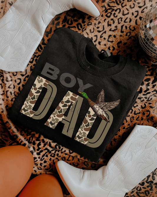 Camo Boy Dad DTF Graphics