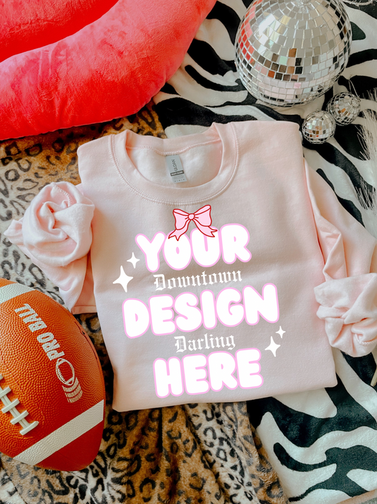 Light Pink Gildan Mock-Up