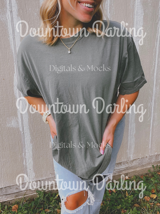 Moss Comfort Color Mock-Up