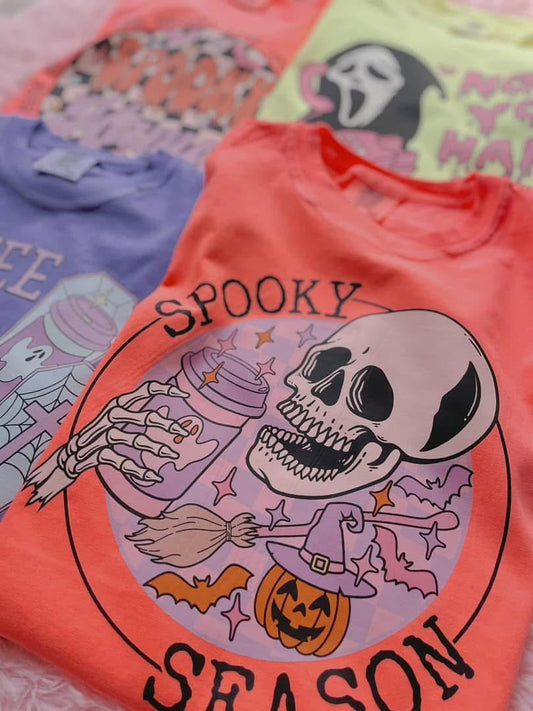 Spooky Season DTF Graphics