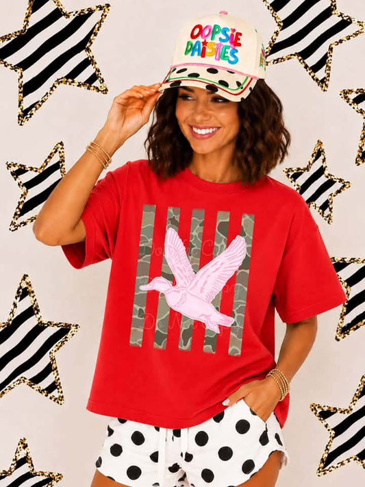 Duck Camo Stripes DTF Graphics