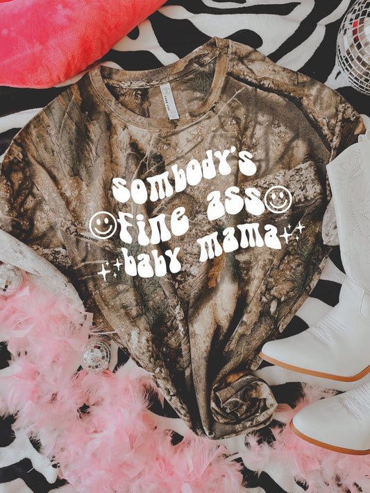 Somebody’s Fine Ass Baby Mama DTF Graphics