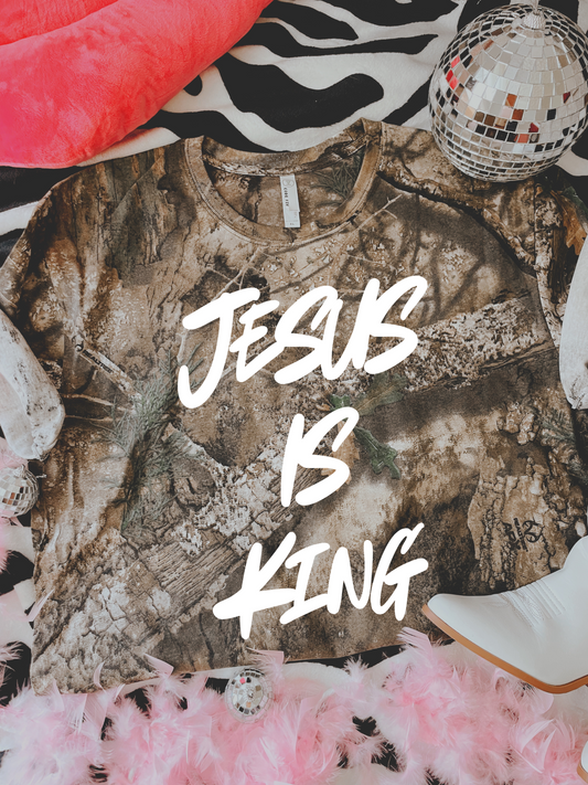 Jesus Is King DTF Graphics