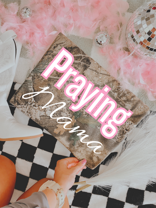 Praying Mama DTF Graphics