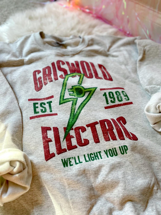 Griswold Electric Christmas DTF Graphics