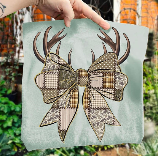 Antler Cano Bow DTF Graphics