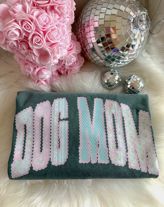 Pastel Dog Mom DTF Graphics