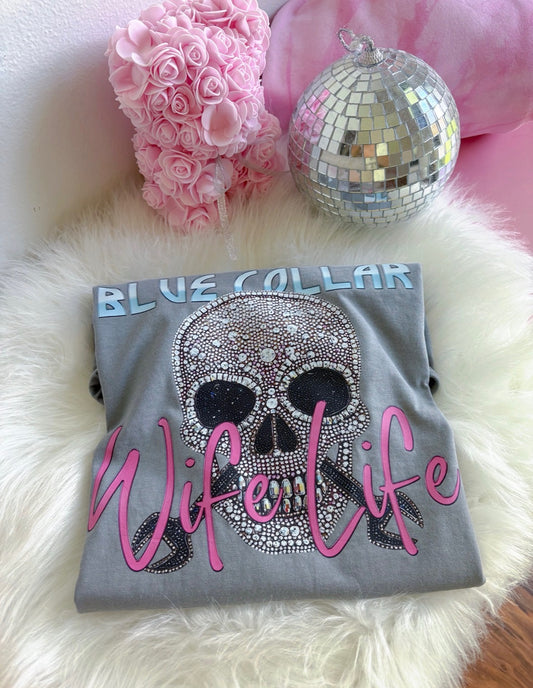 Blue Collar Wife Life DTF Graphics