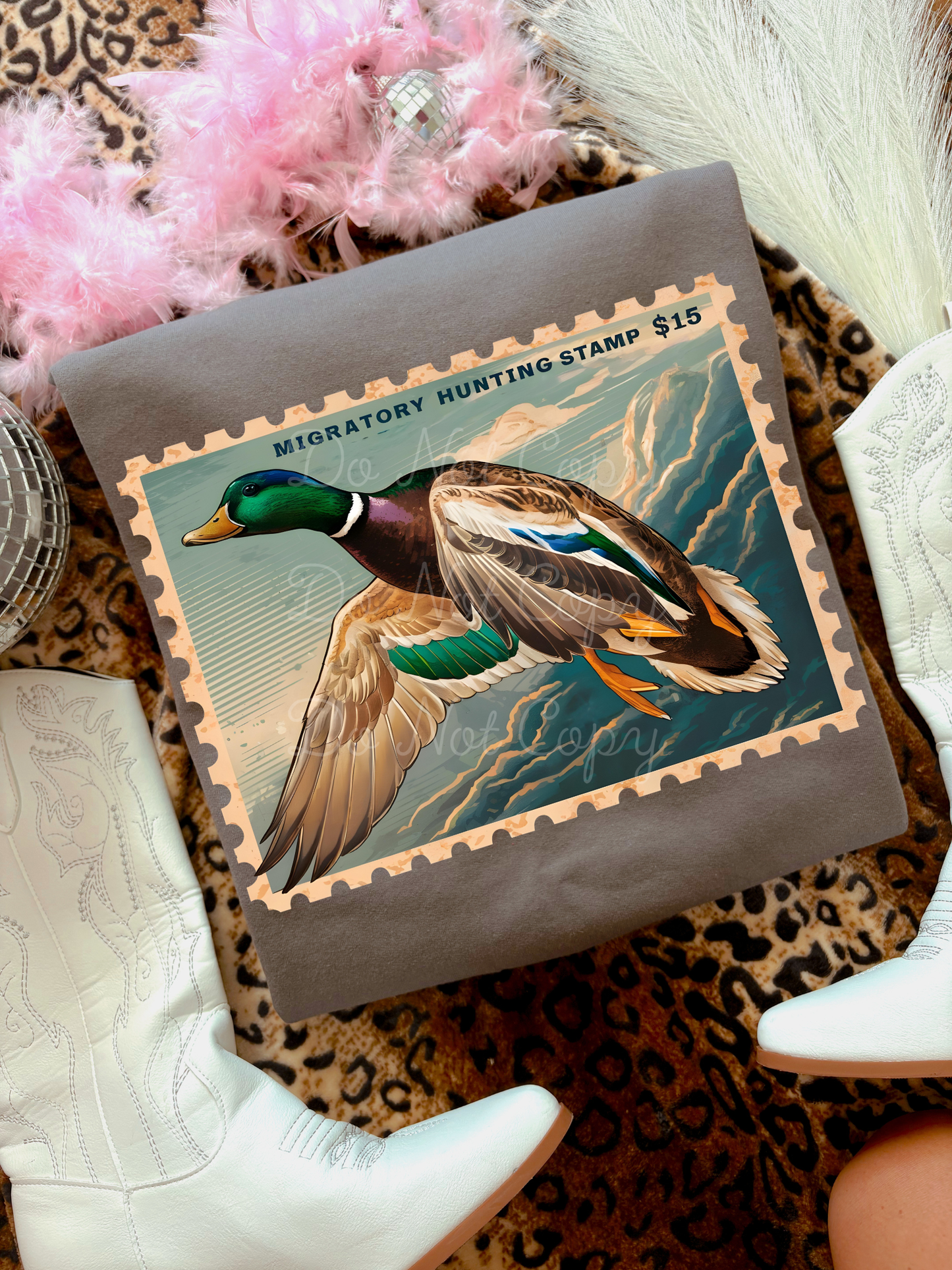 Migratory Hunting Stamp DTF Graphics