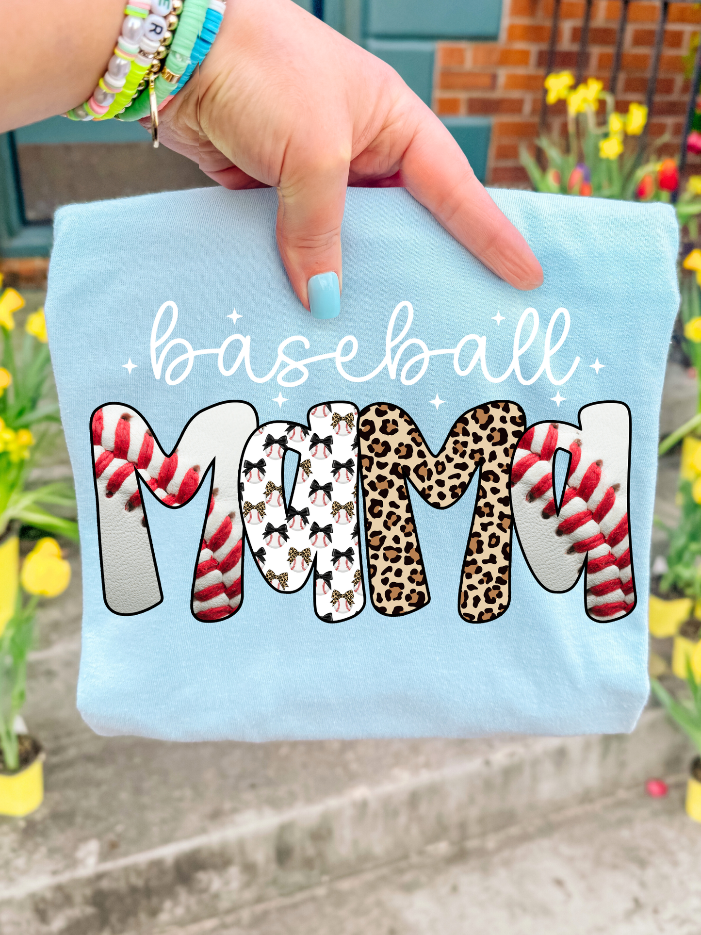 Baseball Mama DTF Graphics