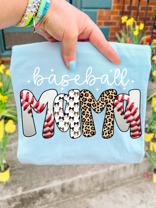 Baseball Mama DTF Graphics