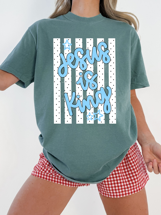 Jesus Is King DTF Graphics