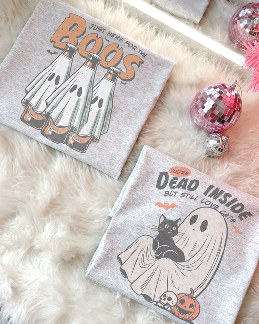 Halloween Graphics ON ASH GRAY