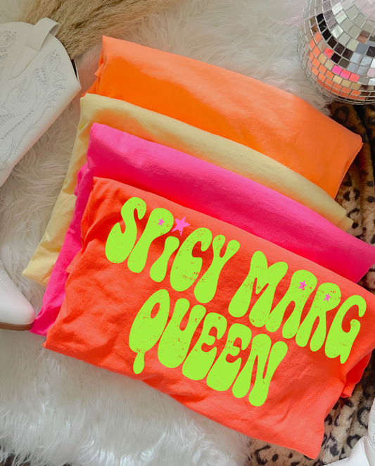 Spicy Marg Queen DTF Graphics