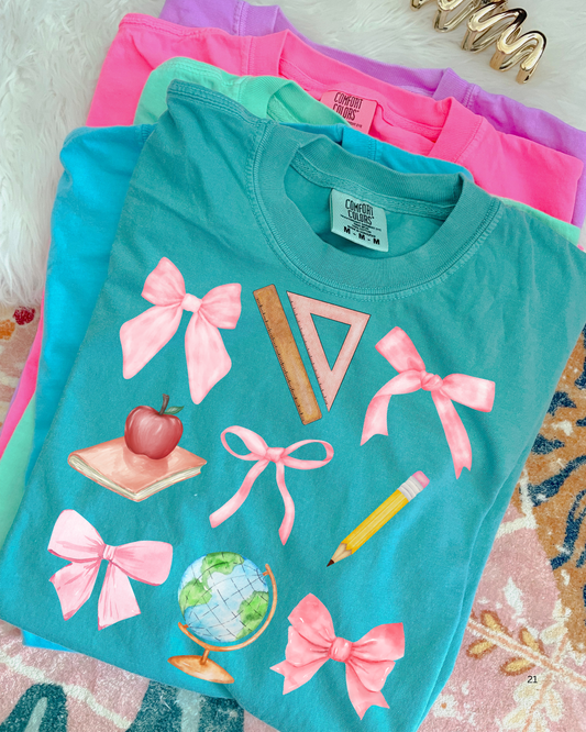 Back To School Coquette DTF Graphics