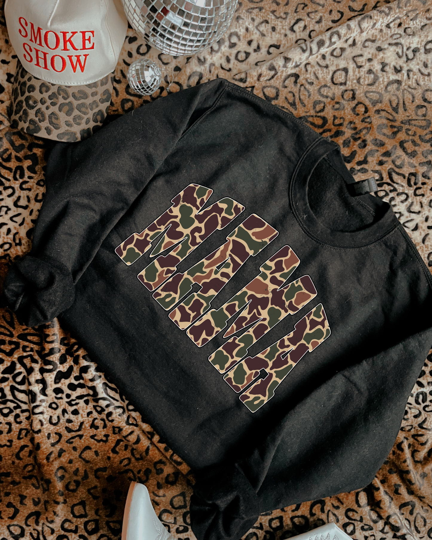 Camo Mama DTF Graphics