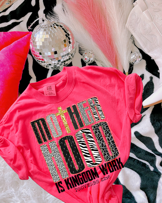 Motherhood Is Kingdom Work DTF Graphics